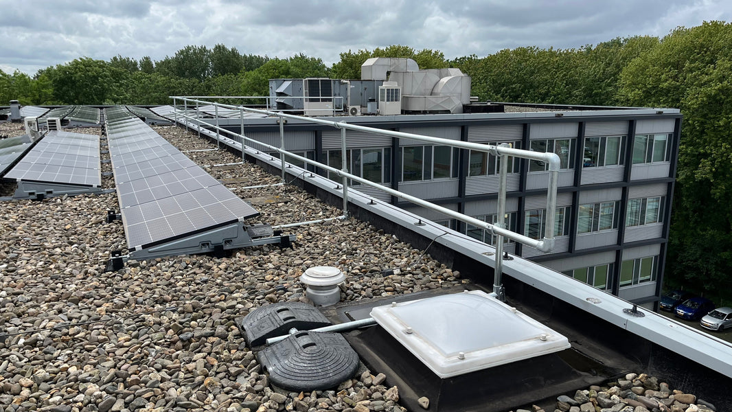 Valbeveiliging hekwerk - Kantoorgebouw